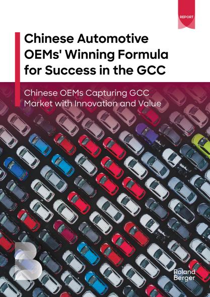 Chinese automotive OEMs' winning formula for success in the GCC 