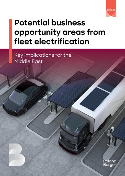 Potential business opportunity areas from fleet electrification 