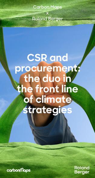 CSR and procurement: the duo in the front line of climate strategies